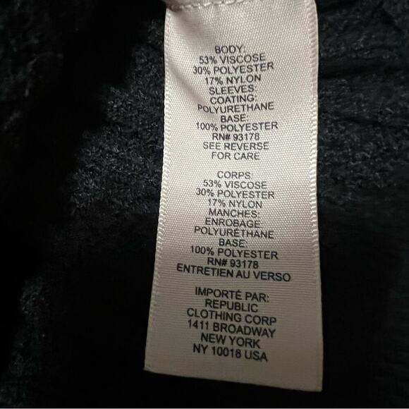 Philosophy Women's Puff Sleeve Cable Knit Sweater Size Medium - Picture 7 of 8